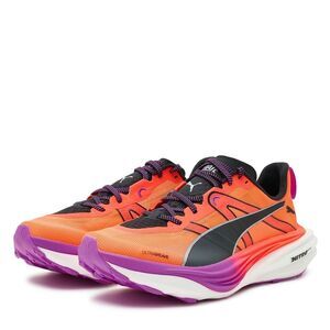 Puma Womens/Ladies Deviate Nitro Elite Running Shoes / Glowing Red